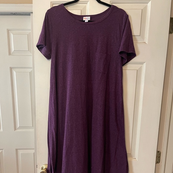 LuLaRoe Dresses & Skirts - LuLaRoe Purple High-Low Dress